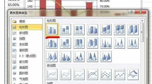 Excel2010中进行次坐标轴的添加方法