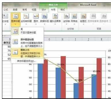 Excel2010中进行次坐标轴的添加方法