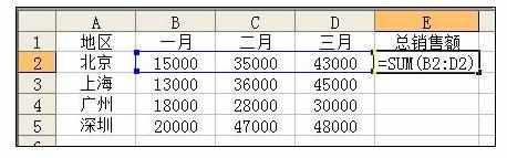 Excel中使用绝对引用的操作方法