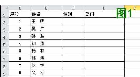 Excel2010中设置好下拉菜单的操作方法