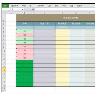 Excel2010中进行创建自己工作簿模板的操作方法