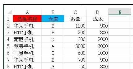 Excel中筛选多列相同数据的操作方法