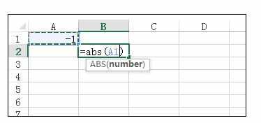 Excel中进行abs函数绝对值的操作方法