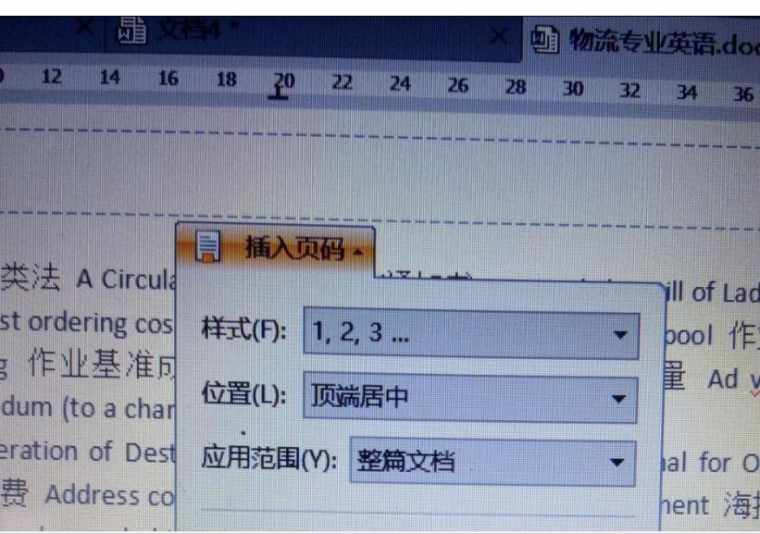 Wps中进行设置页眉页脚的操作技巧