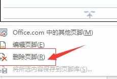 word2013怎么去掉页眉页脚