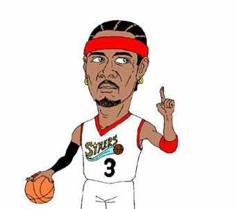 nba球星漫画的图片大全