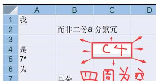 Excel中2007版进行CTRL+A快捷键的操作方法