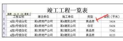 Excel中进行设置行高的操作技巧