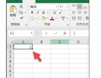 Excel中自动填充用函数规避特助数字的操作方法