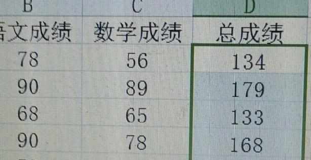 Excel中2007版进行求和操作的设置方法