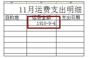 Excel中进行设置单元格数字格式的操作方法