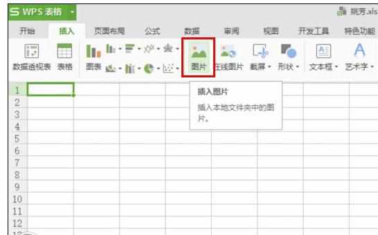 Excel中进行表格插入图片的操作技巧