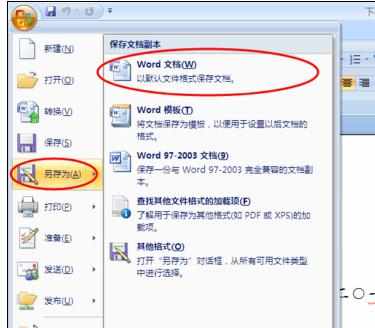 Word中2007版进行设置密码的操作技巧