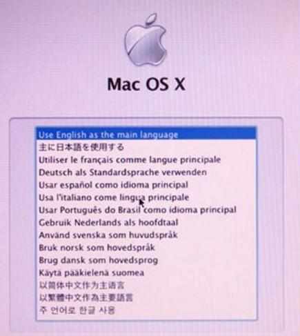 PC电脑安装苹果操作系统MAC OS X