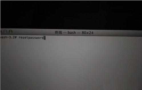 苹果笔记本电脑密码忘记了怎么办