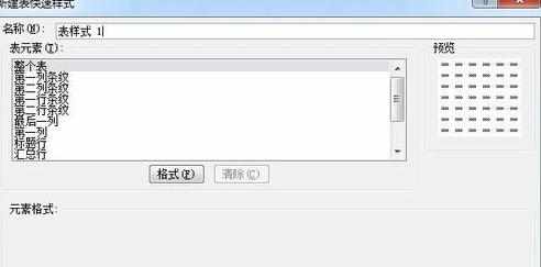 2010 excel套用表格格式方法