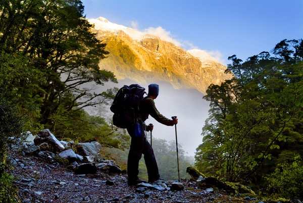 登山包正确背法