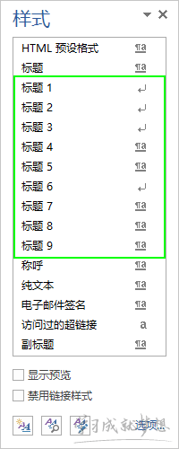 在Word中插入目录制作的方法详解