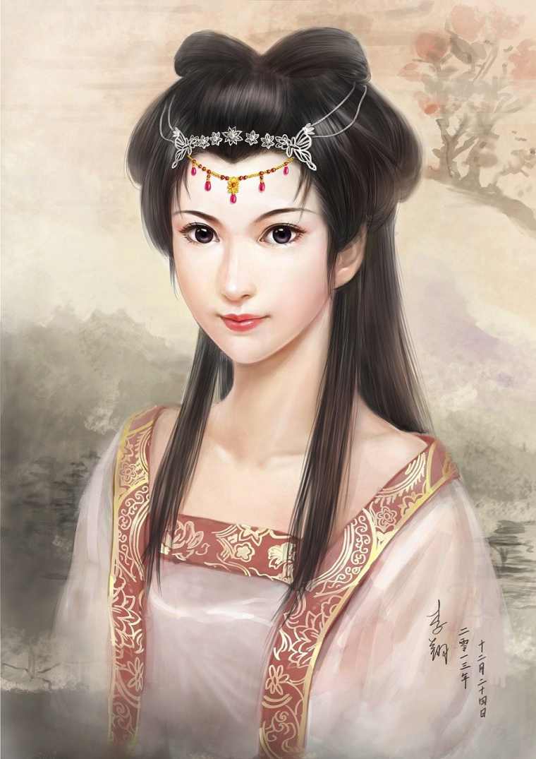 古代美女图片高清头像