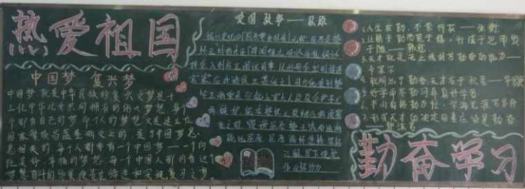 学习改变命运黑板报