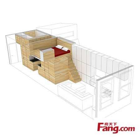 小户型空间也能变成大house 35个小户型创意设计