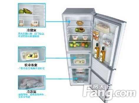 三门冰箱中间层放什么？三门冰箱中间层的用途